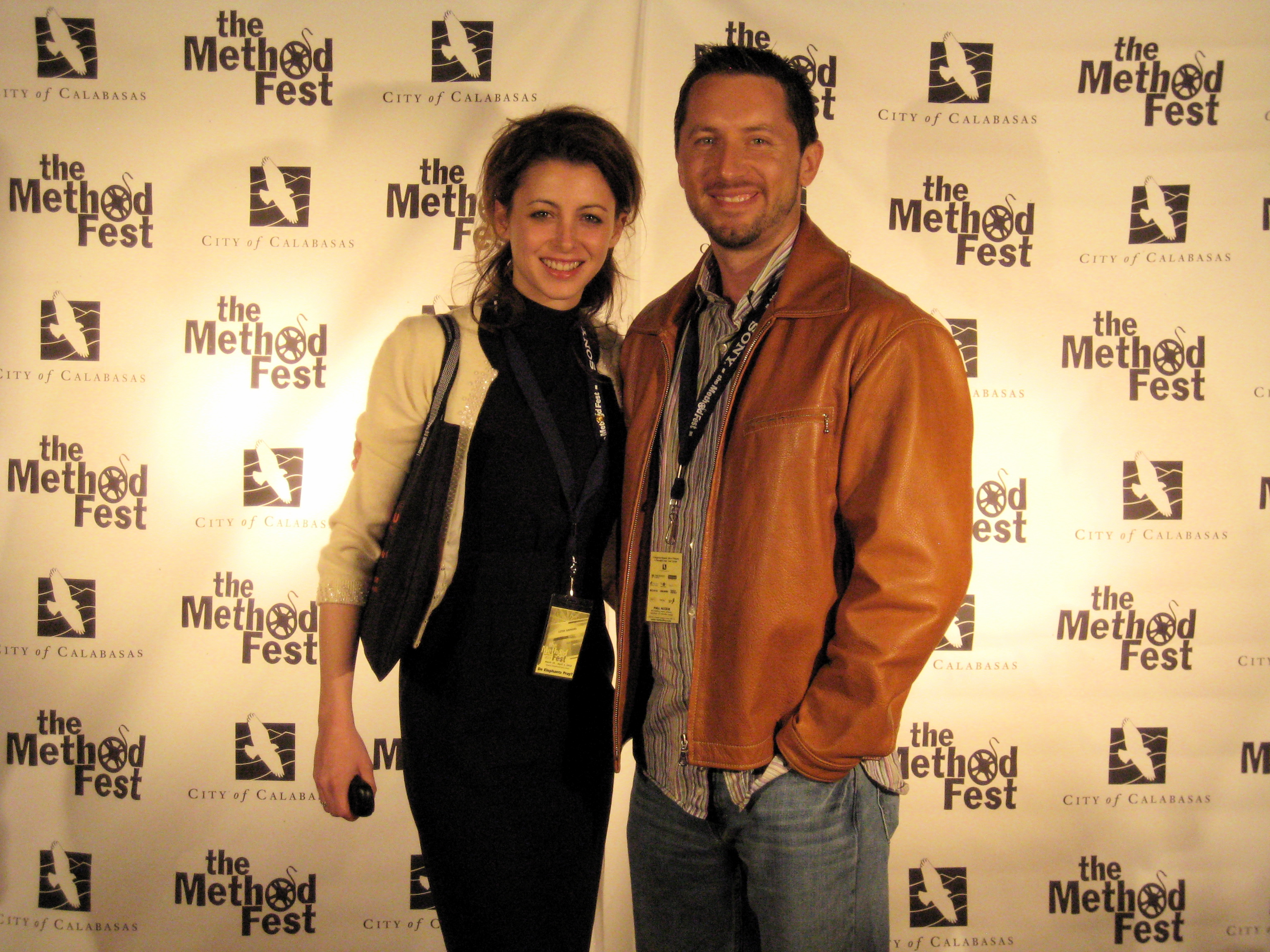 2010 Method Fest Film Festival. Mark Hefti and Julie Dray