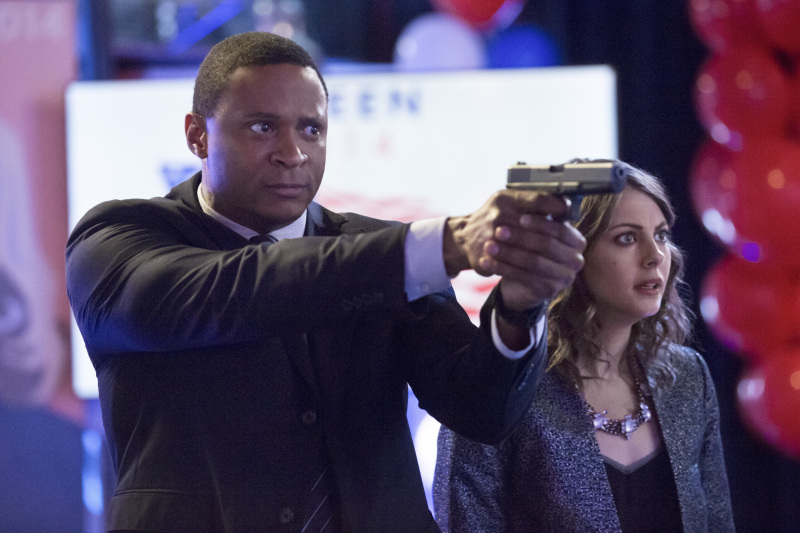 Still of David Ramsey and Willa Holland in Strele (2012)