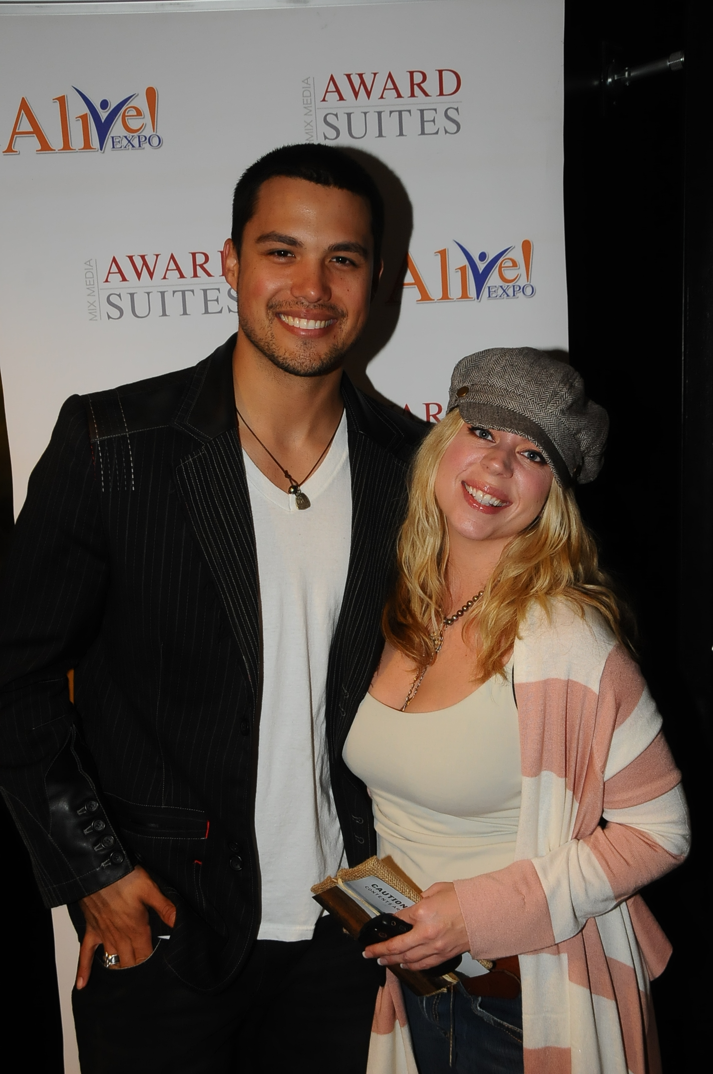 Actor Michael Copon and Executive Producer Heather R Holliday