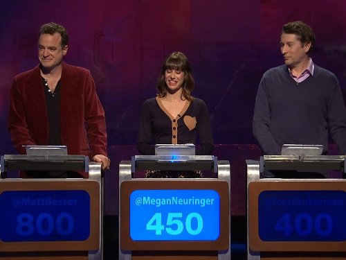 Still of Matt Besser and Megan Neuringer in @midnight (2013)