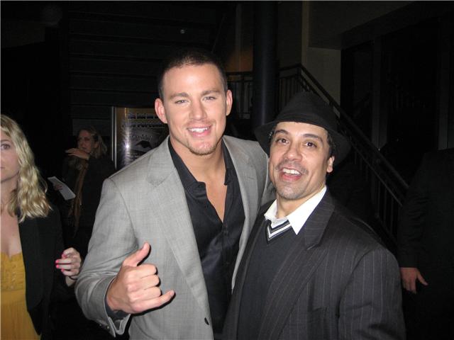 Fighting Premier Actor David Barroso and Actor Channing Tatum