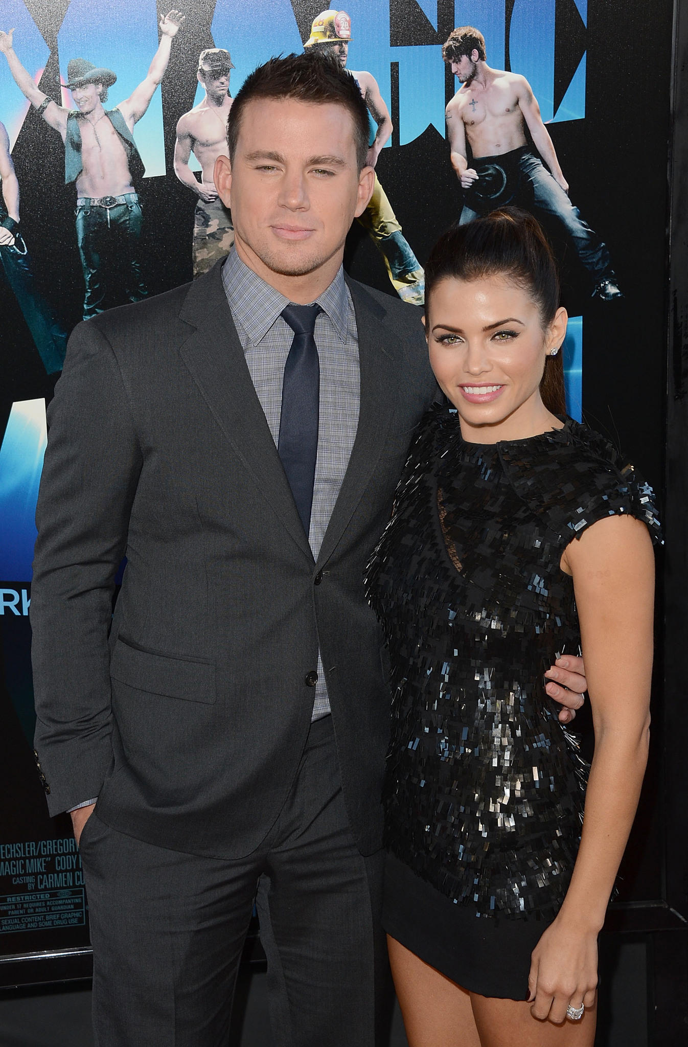 Channing Tatum and Jenna Dewan Tatum at event of Magiskasis Maikas (2012)