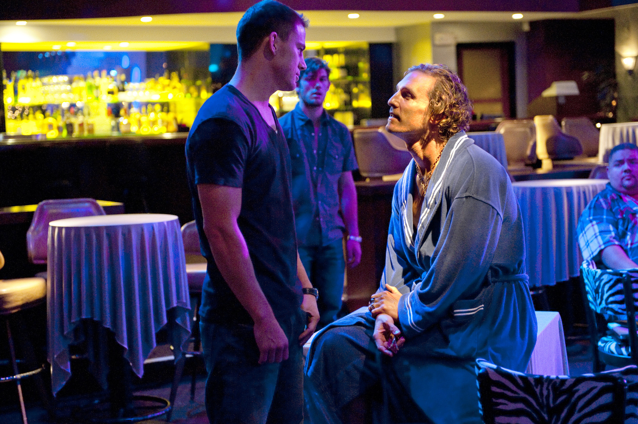 Still of Matthew McConaughey, Channing Tatum and Alex Pettyfer in Magiskasis Maikas (2012)