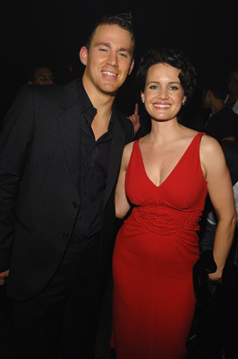 Carla Gugino and Channing Tatum