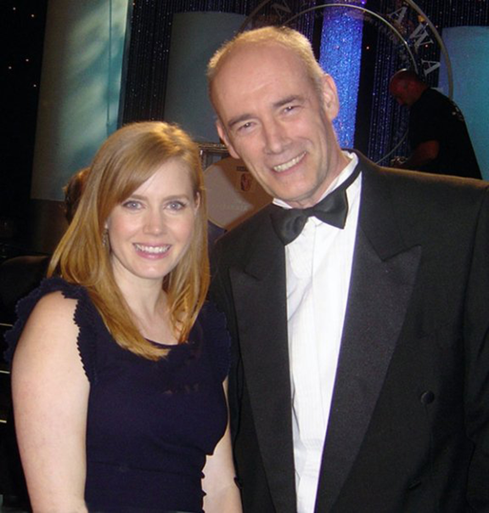 Ian Vernon with Amy Adams BAFTA LA