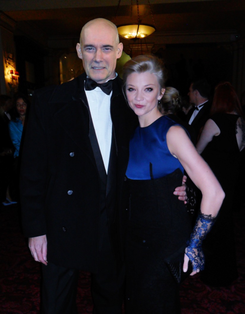 BAFTA AWARDS 2015 Ian Vernon & Natalie Dormer