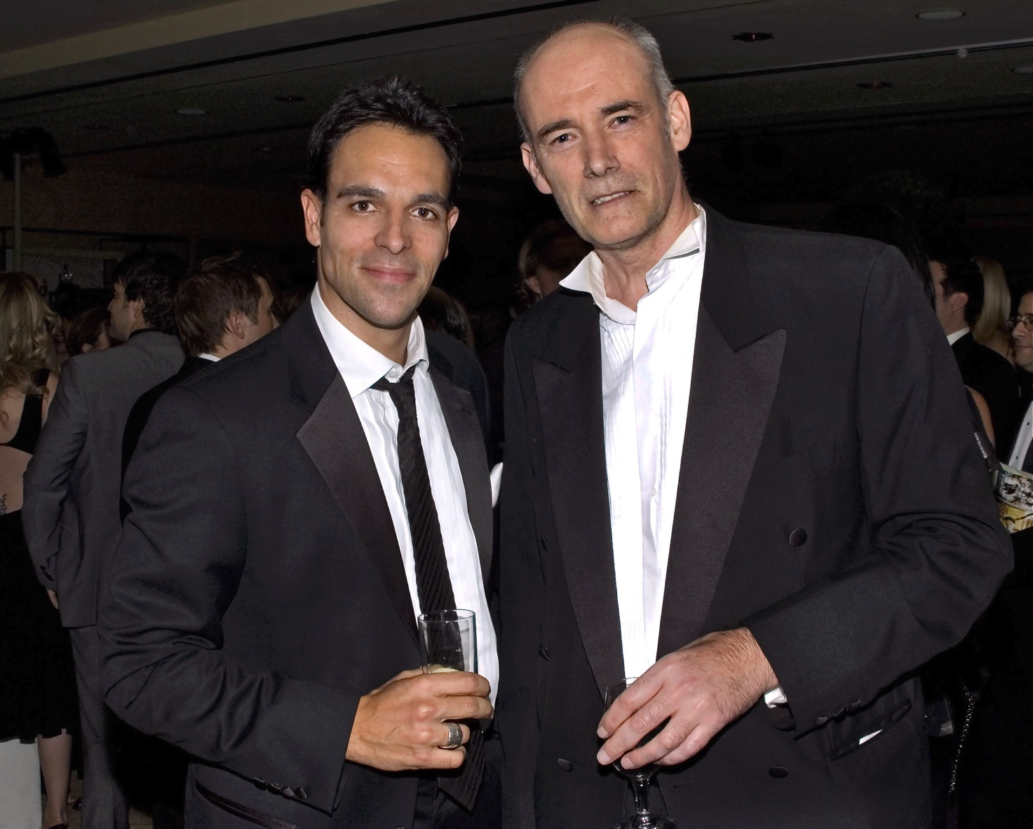 Ian Vernon and T.J.Ramini at the BAFTA Britannia Awards Los Angeles.