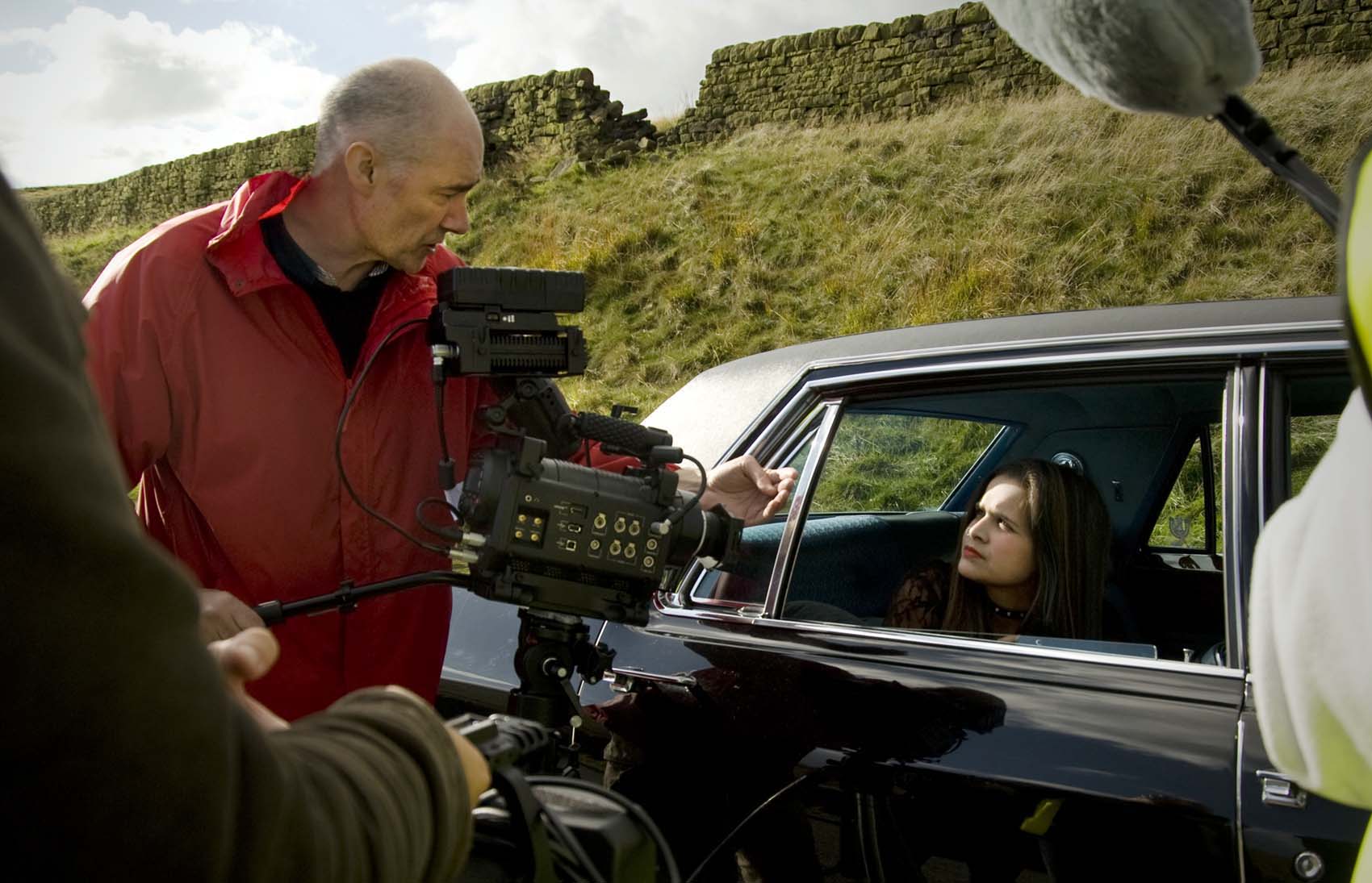 Ian Vernon directing Cat Dowling in Rebels Without a Clue.