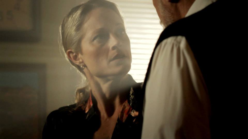 Teri Polo and John De Lancie on the set of The Last Session, written and directed by Tripp Weathers