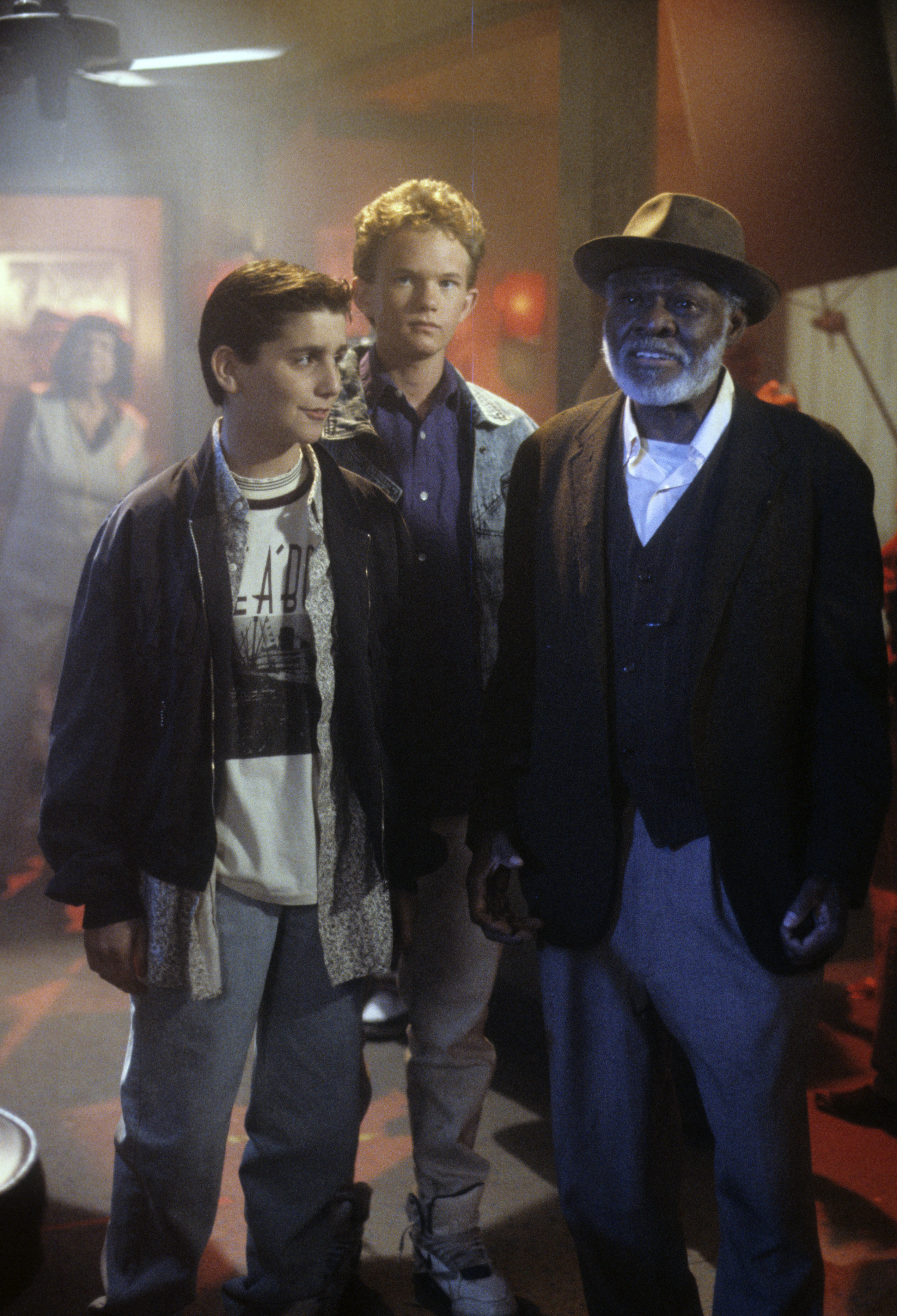 Still of Neil Patrick Harris, Max Casella and Joe Seneca in Doogie Howser, M.D. (1989)