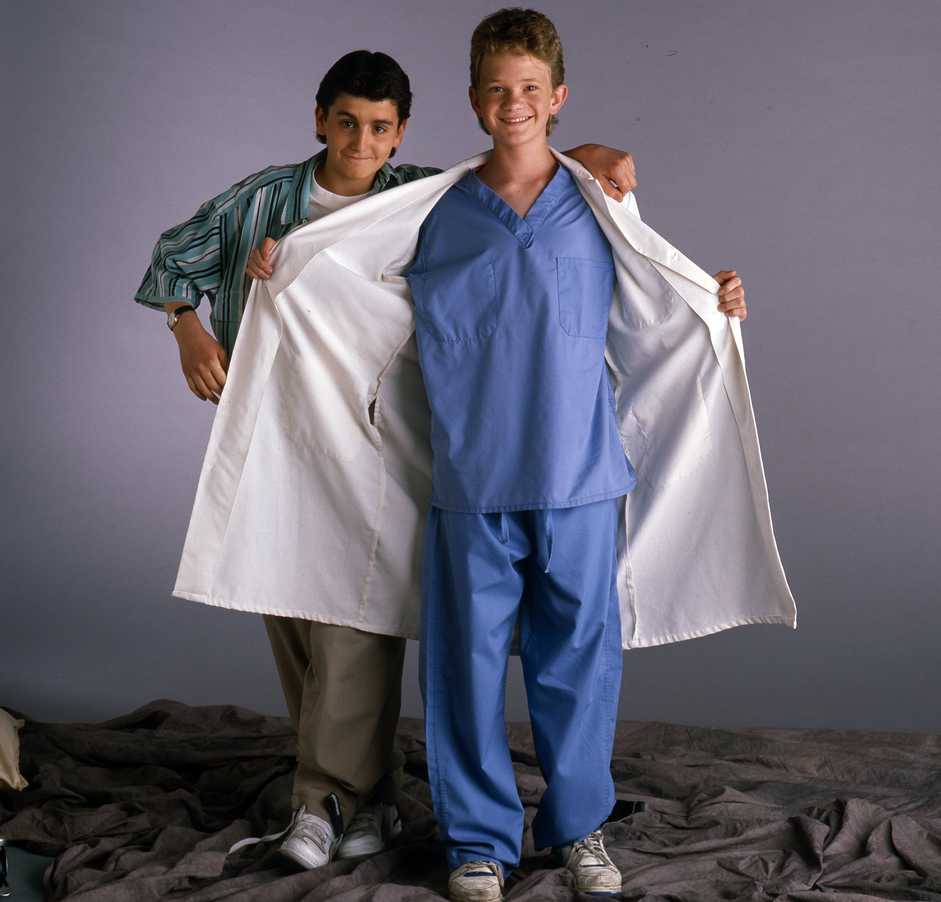 Still of Neil Patrick Harris and Max Casella in Doogie Howser, M.D. (1989)