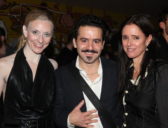 with Tina Benko and Julie Taymor. A MIDSUMMER NIGHT'S DREAM. Opening night, Nov. 2, 2013