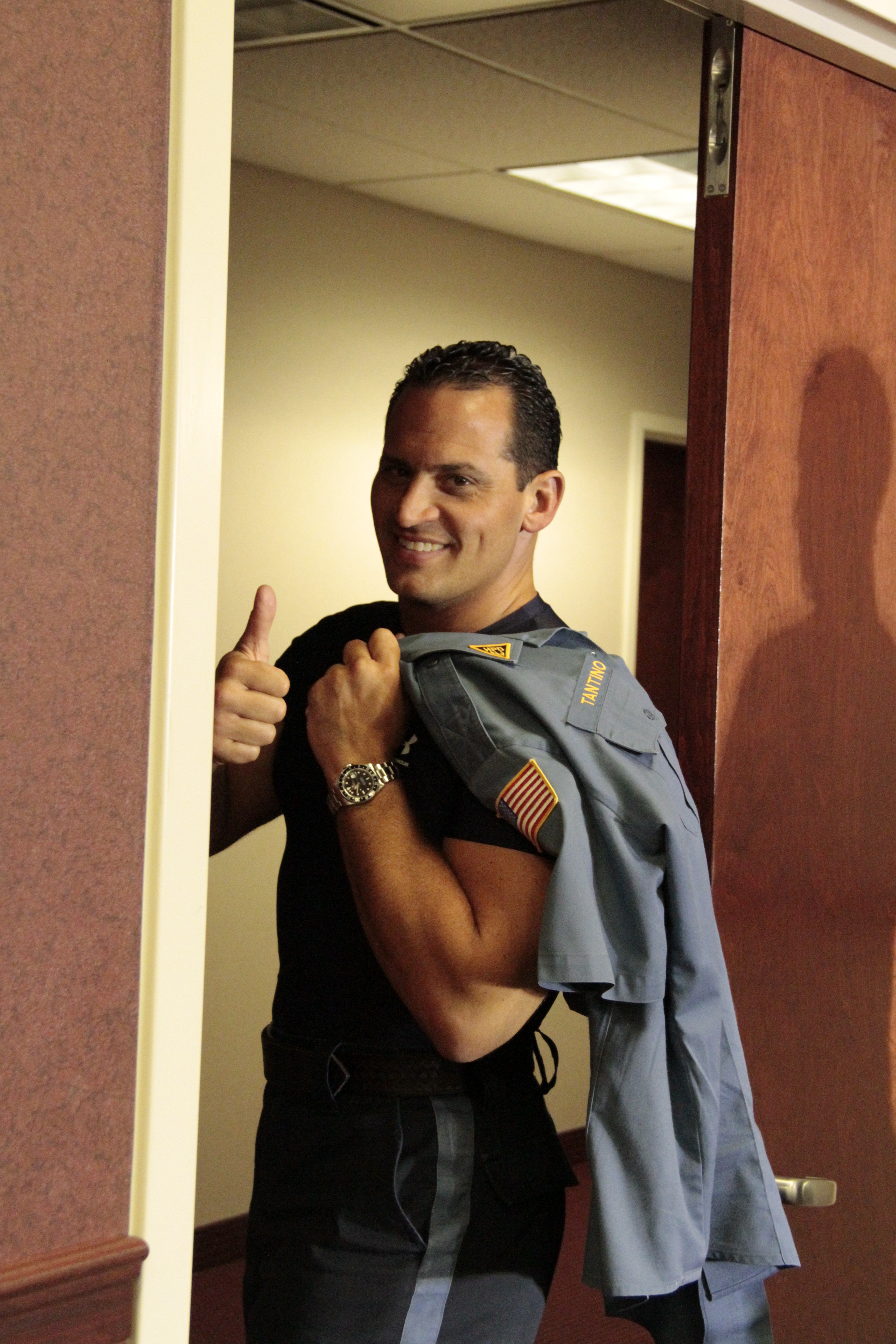 Frank Giglio as Officer Nick Tantino in 