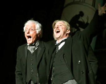 MARY POPPINS appearance onstage with Dick Van Dyke, Los Angeles, January, 2011.