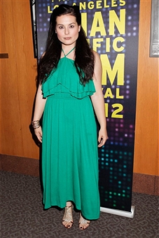 Alexis Iacono attending the Shanghai Calling premiere at the DGA for the Los Angeles Asian Pacific Film Festival