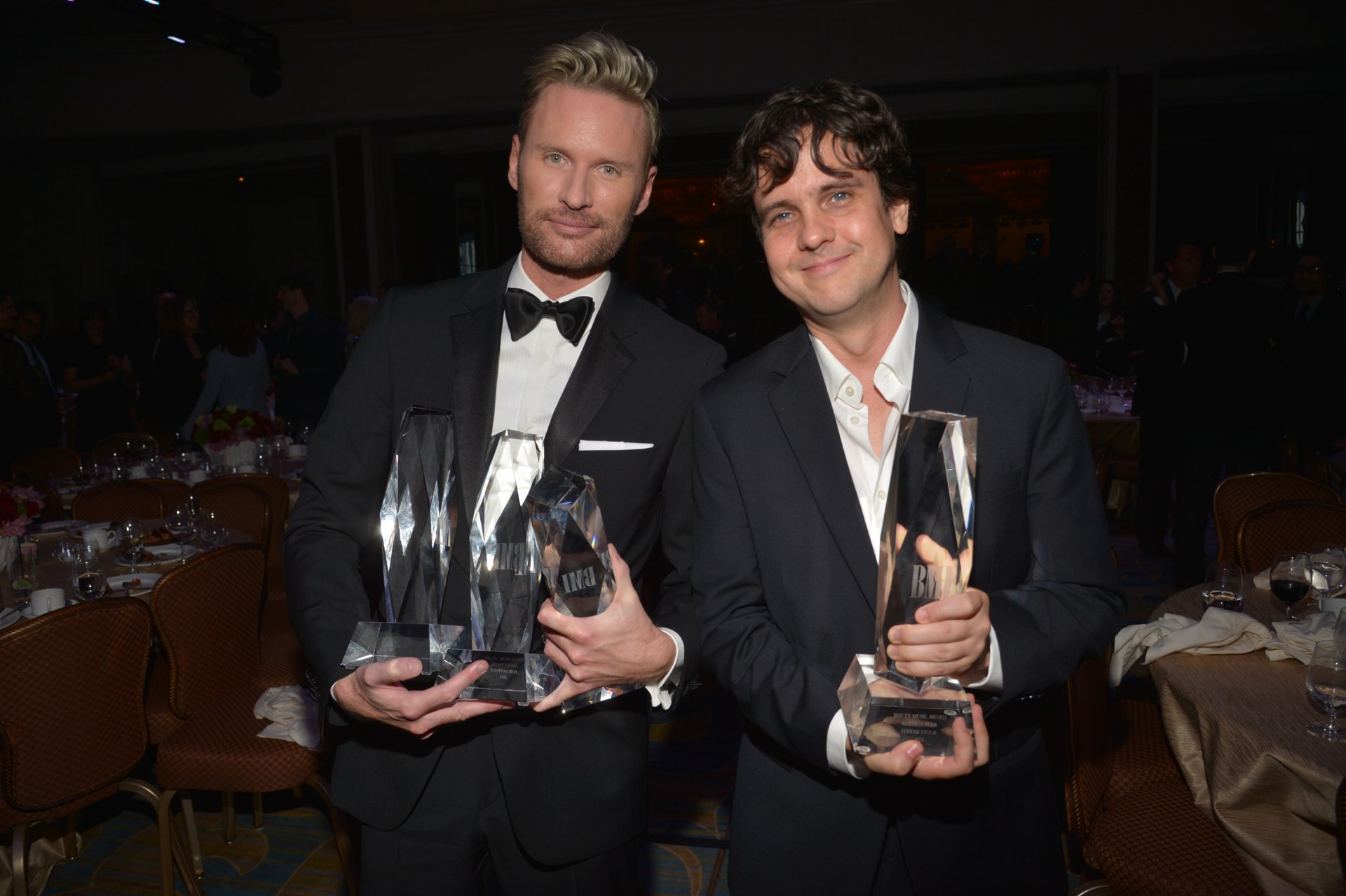 Brian Tyler and Keith Power at the 2013 BMI Awards.