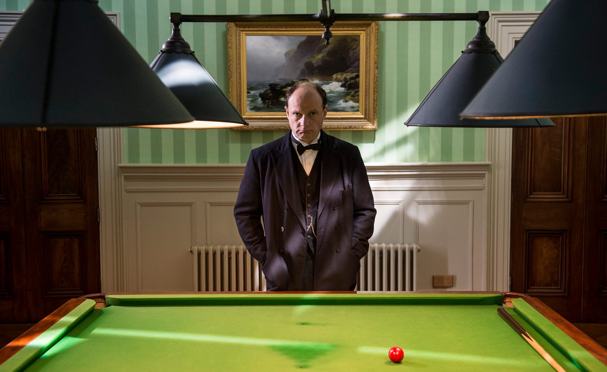 Nicholas Asbury as Winston Churchill in '37 Days' (BBC 2014)