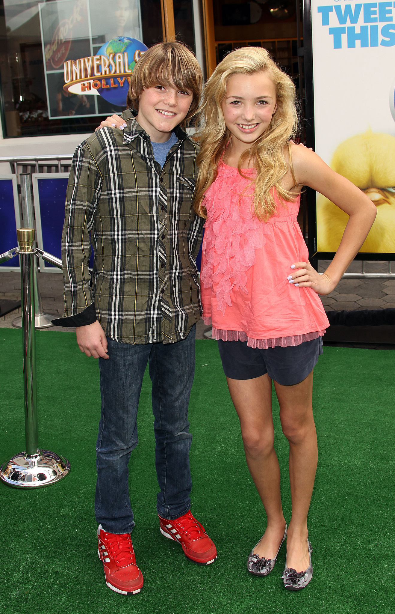 Spencer List and Peyton List at event of Op (2011)