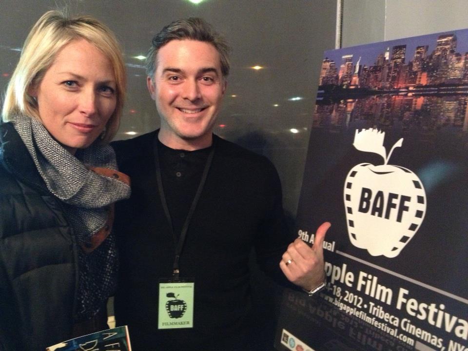 at AAFF with actor/director Peter Davenport