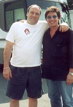 James Gandolfini and Peter Napoliello