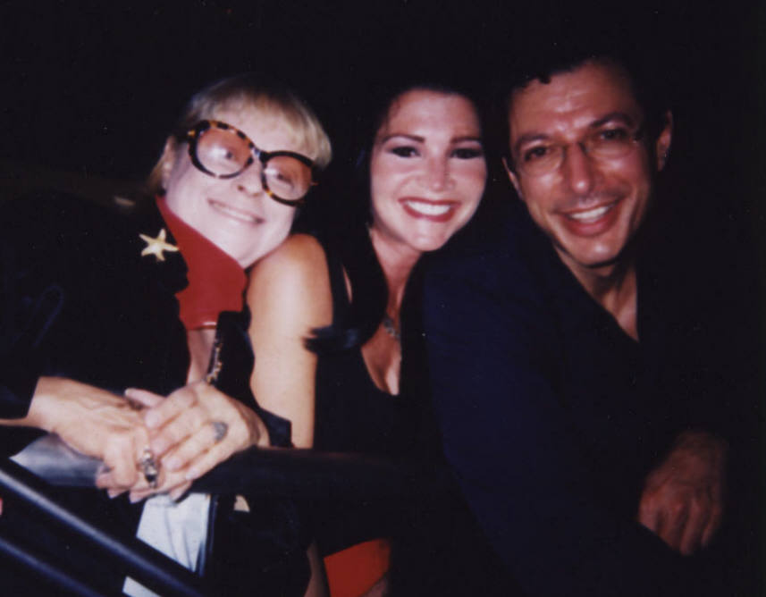 Jeff Goldblum, Kate and friend Roz