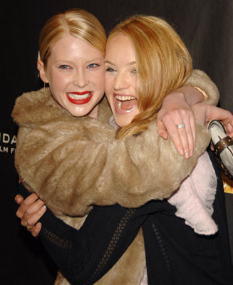 Emma Booth and Katie Wall at event of Clubland (2007)