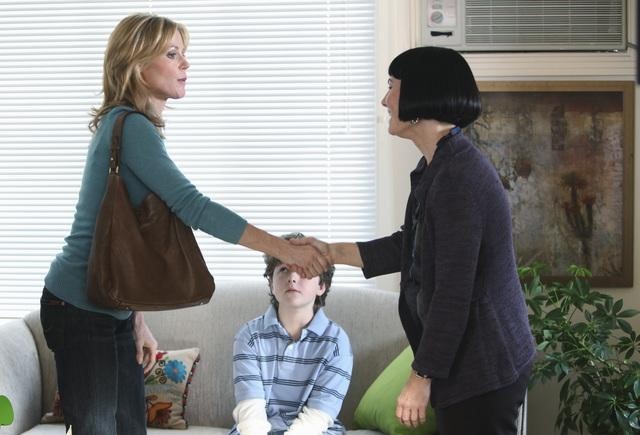 Still of Julie Bowen, Alice Dodd and Nolan Gould in Moderni seima (2009)