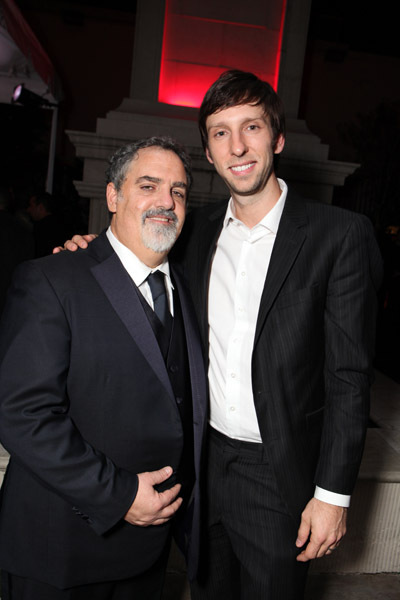 Jon Landau and Joel David Moore at event of The 82nd Annual Academy Awards (2010)