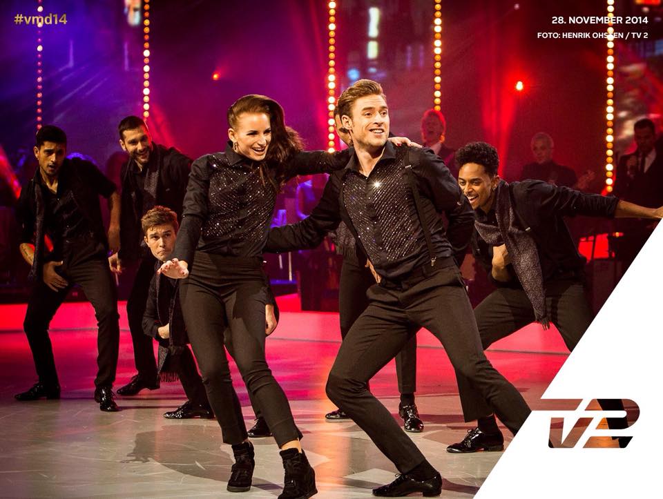 From Dancing With The Stars finals in Denmark