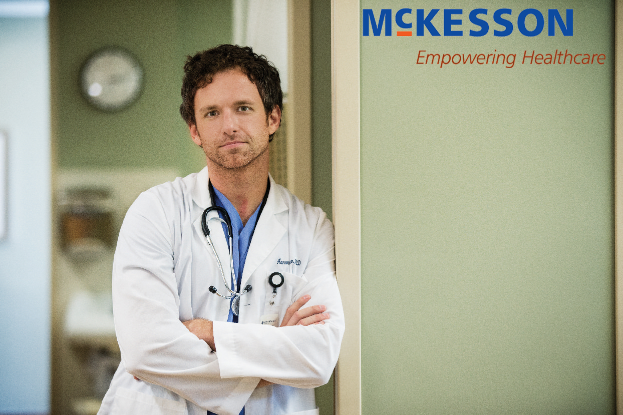 From a print shoot for McKesson medical supplies