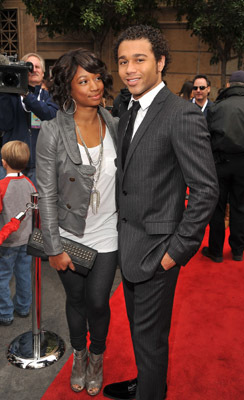 Corbin Bleu and Monique Coleman