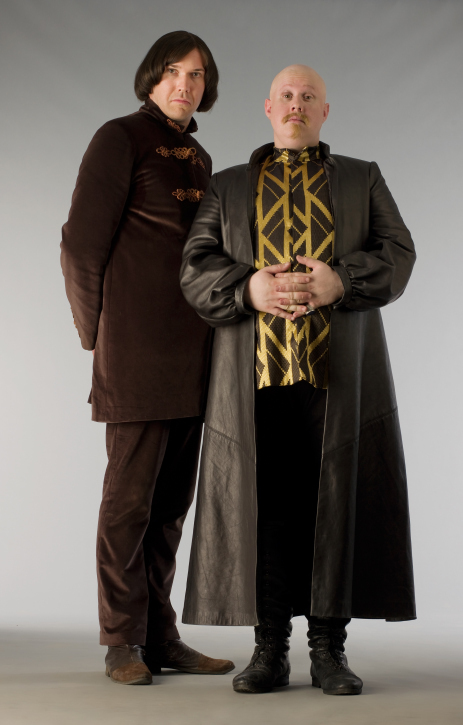 Still of Matt Lucas and Alex Macqueen in Kröd Mändoon and the Flaming Sword of Fire (2009)