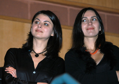 Oksana Lada and Natasha Novak at event of The Technical Writer (2003)