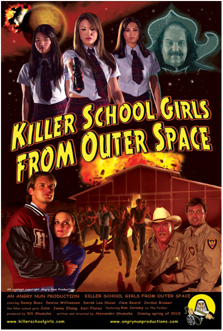 Donny Boaz in Killer School Girls from Outer Space