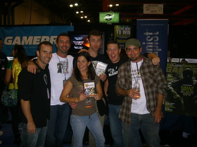 2010 NY Comic Con. Cast Members and Production Team of Doraleous and Associates October 9, 2010