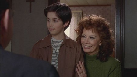 Joseph Marrese as Vittorio Innocente, the son of Teresa Innocente played by Sophia Loren in the TV Mini Series 