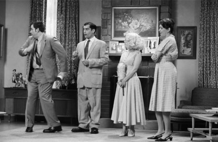 Charles Huddleston, Denny Siegel, Michele Martín and Paul Mattingly in The Frank & Judy Show (2006)