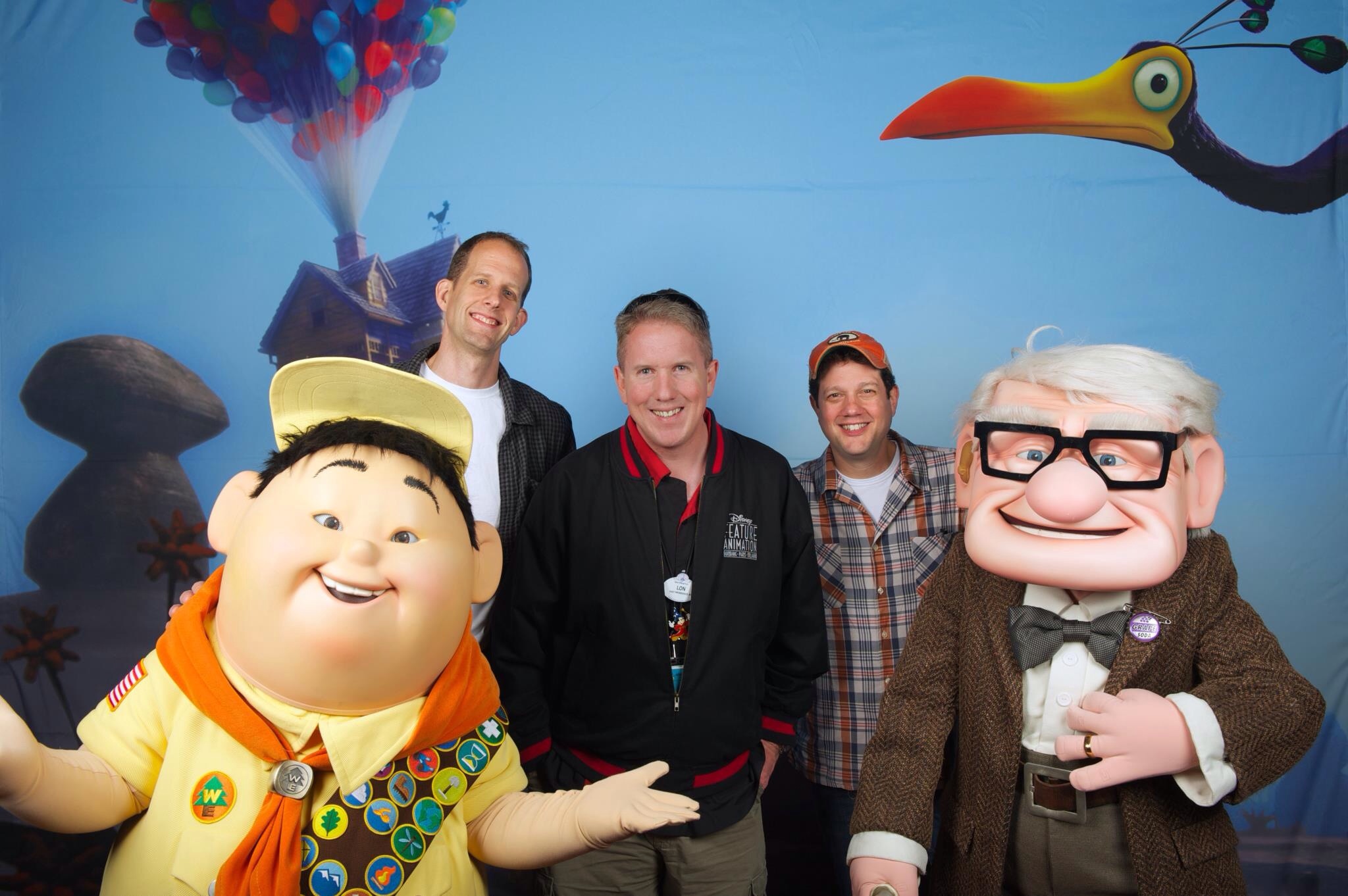 Pete Doctor, Lon Smart and Michael Giacchino (Pixar)