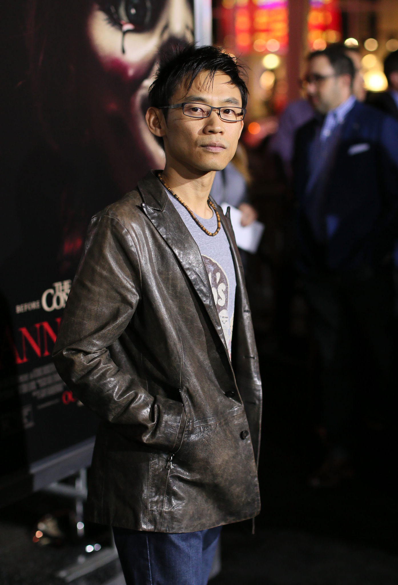 James Wan at event of Anabele (2014)