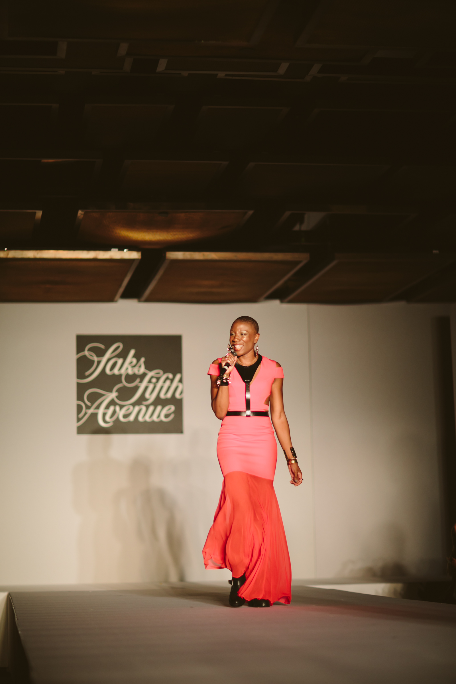 Aisha Hinds hosting the Juice Foundation's Annual FASHION FOR A CAUSE Fundraiser in MIAMI. FL