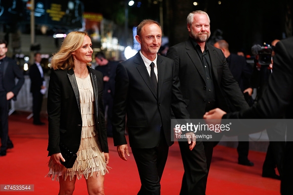 Red Carpet for Valley of Love at the 2015 Cannes film festival. With Director Guillaume Nicloux
