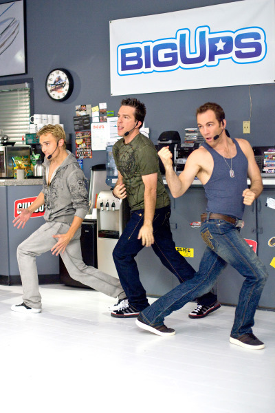 Still of Bryan Callen, Joey Kern and Ed Helms in The Goods: Live Hard, Sell Hard (2009)