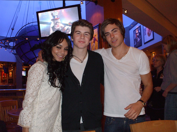 Bubba, Zac & Vanessa at Bubba's 20 year birthday party