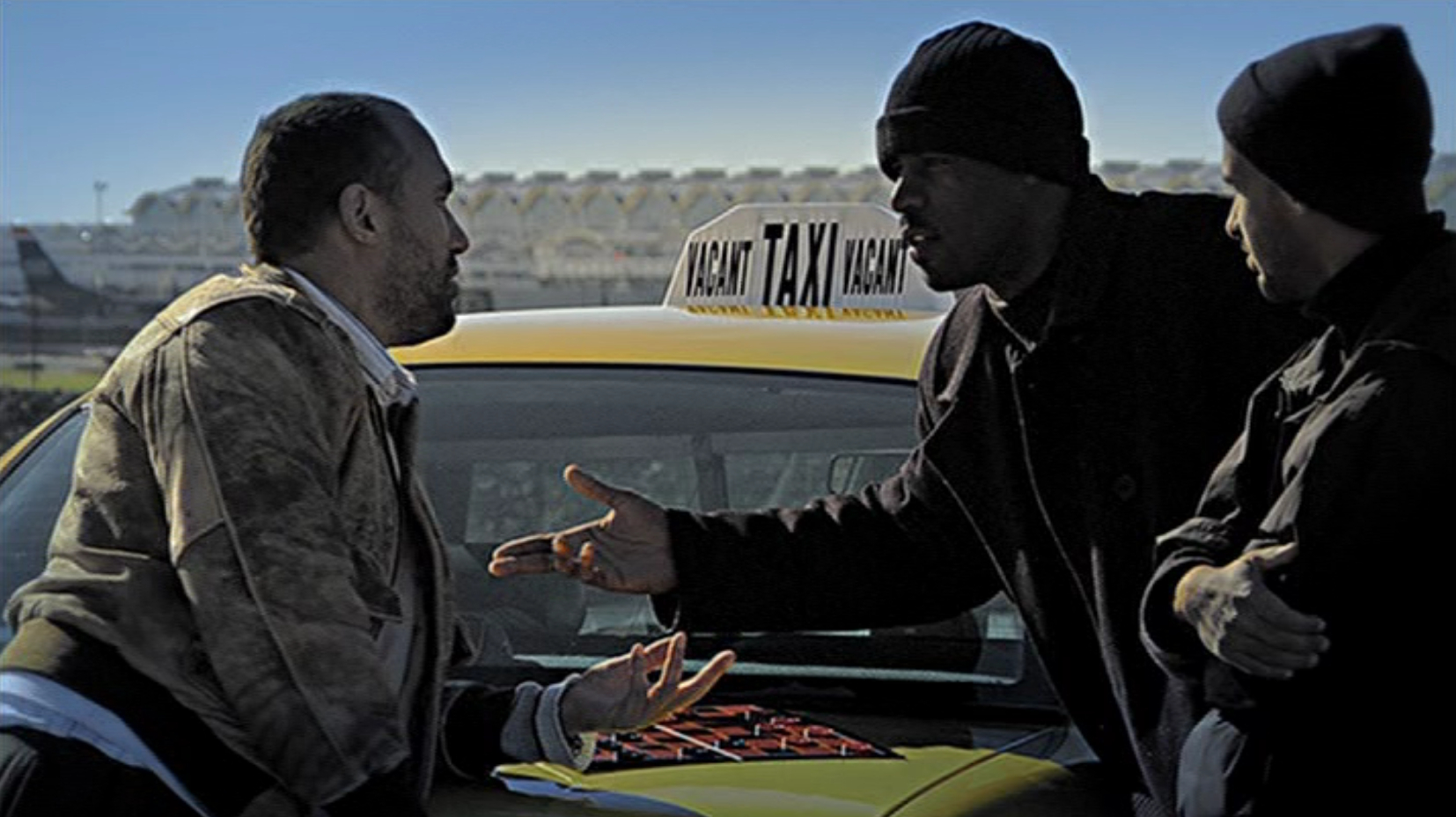 On the set of Fatwa (2006) with Roger Guenveur Smith