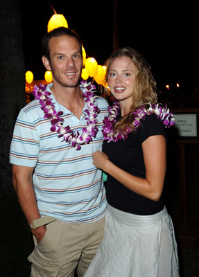 Peter Berg and Estella Warren