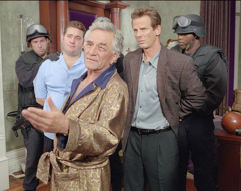 Still of Peter Falk, Peter Berg and Chris Penn in Corky Romano (2001)