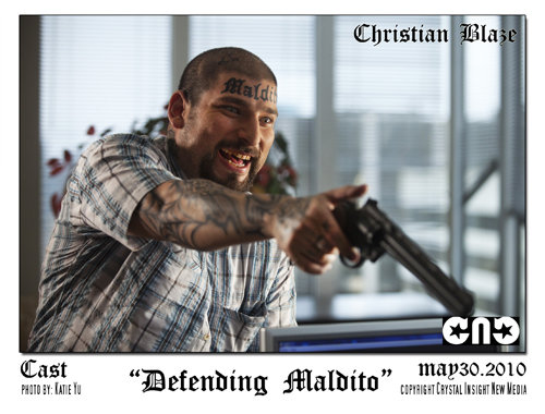 Christian Blaze in Defending Maldito 3D (2010)
