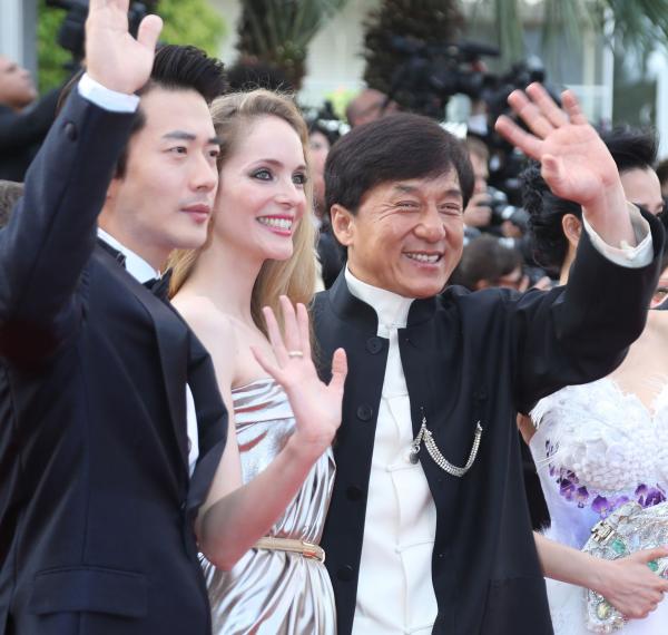 65th Annual Cannes Film Festival: Kwon Sang Woo, Laura Weissbecker, Jackie Chan.