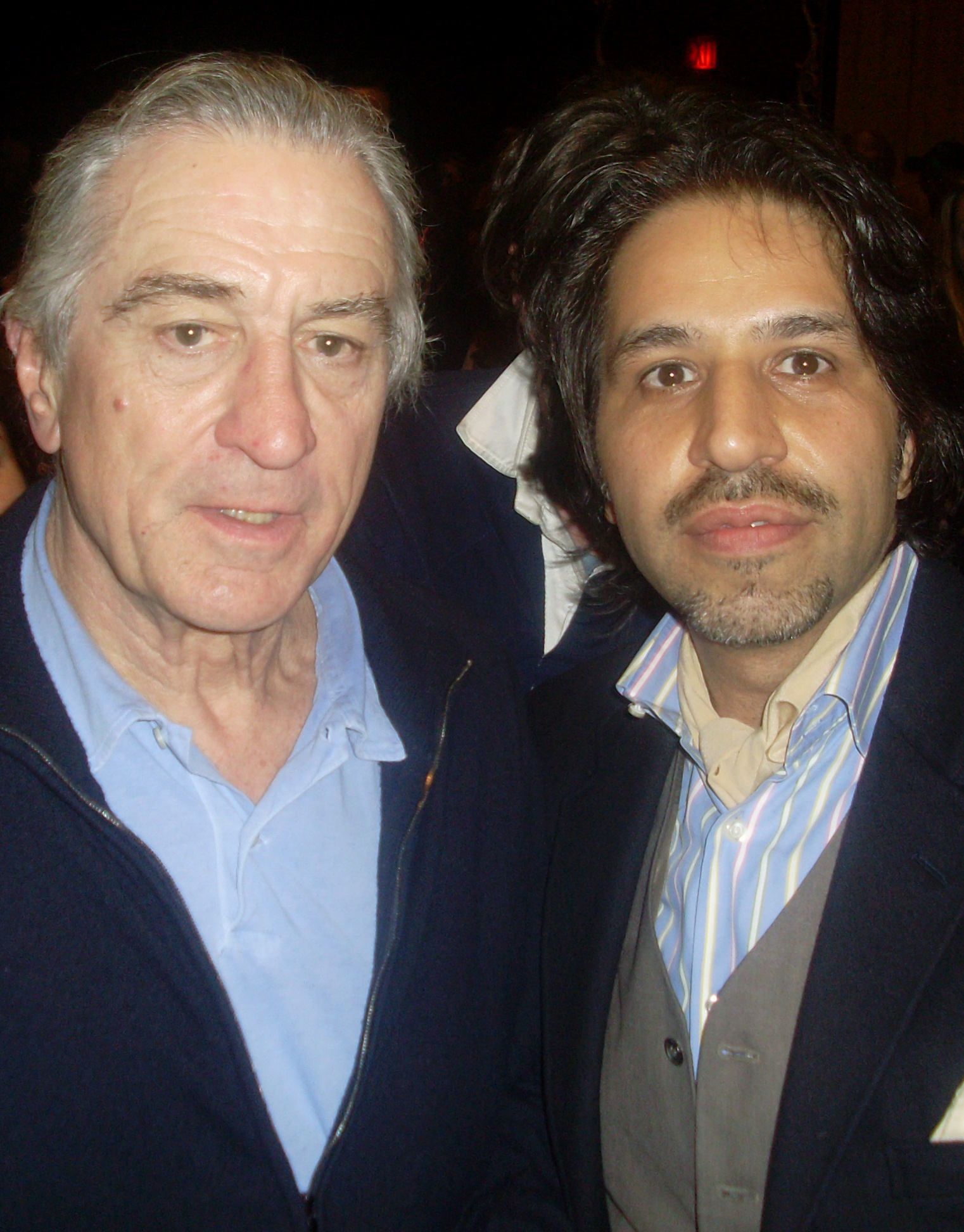 Frank with Robert De Niro