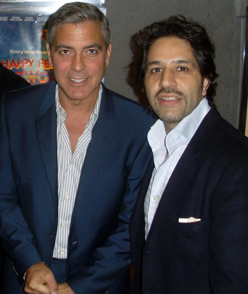 George Clooney and Frank Zandi